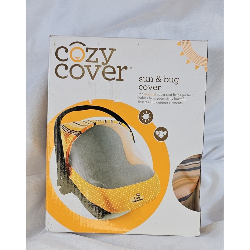 Cozy Cover Sun & Bug Cover‎ Infant Carrier Cover Spring Or Summer